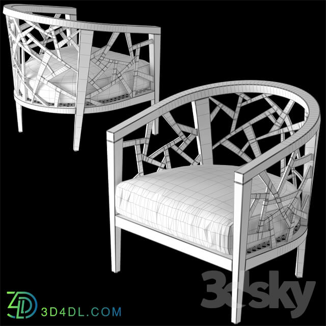 Crate and Barrel Ankara Chair