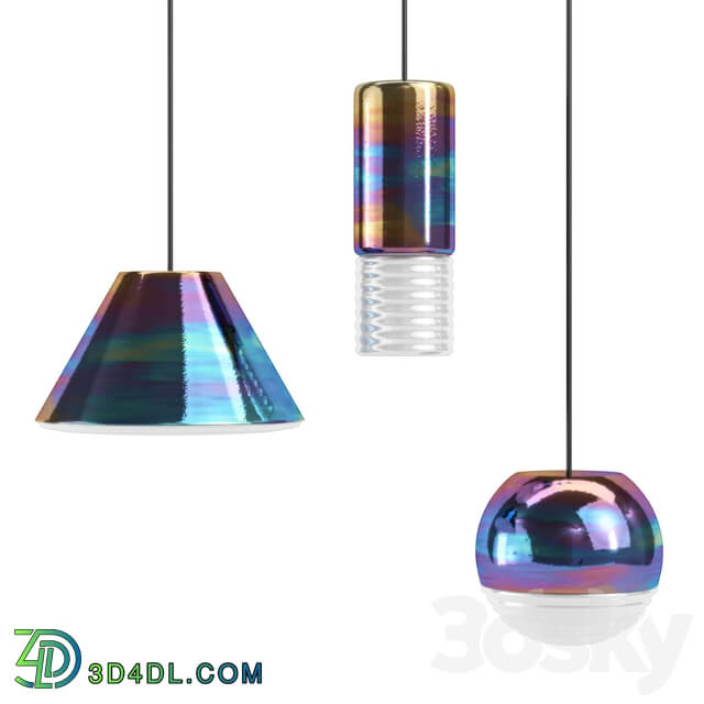 Tom Dixon Flask Pendant Oil Pendant light 3D Models