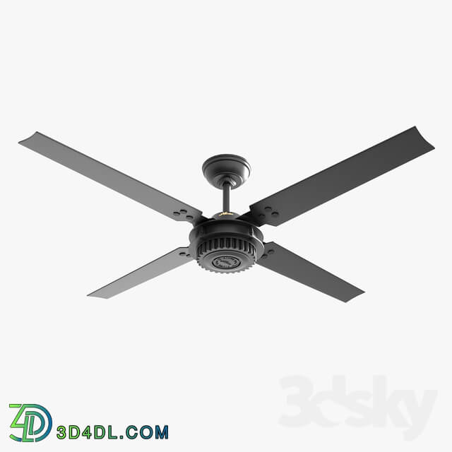 Ceiling Fan Hanter Chronicle black