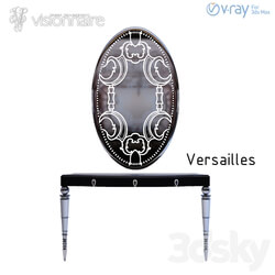 Konsol Versailles IPE Cavalli Visionnaire 3D Models 