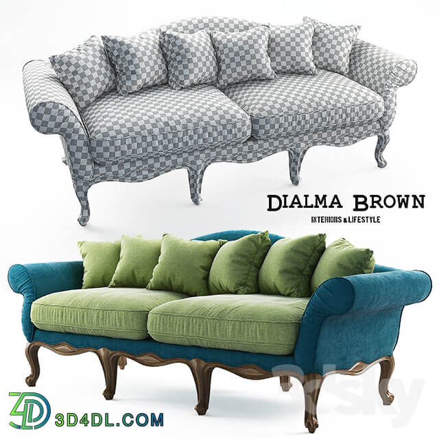 Dialma Brown Sofa DB005285