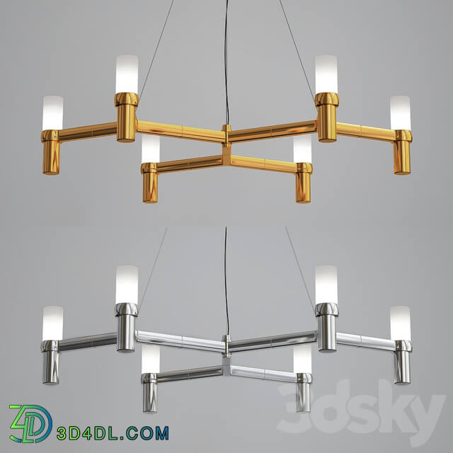 CROWN 6 Pendant light 3D Models