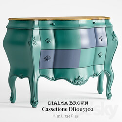 Sideboard Chest of drawer Dialma Brown Cassettone DB005302 