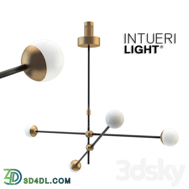 Intueri light SI 4 chandelier Pendant light 3D Models