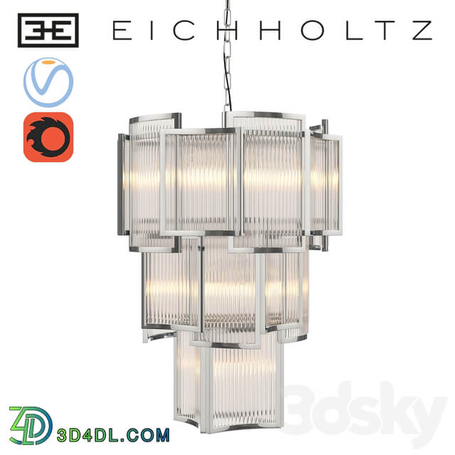 Eichholtz Jet Set Pendant light 3D Models