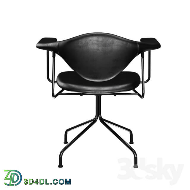 Gubi Masculo Dining Chair Swivel