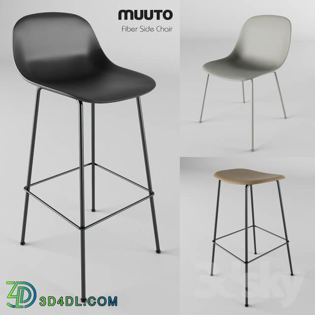 Muuto. Fiber Side Chair by Iskos Berlin