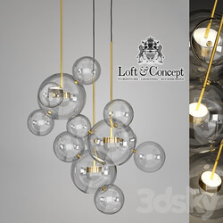 SUSPENSION LAMPS GIOPATO COOMBES BOLLE BLS 14C CHANDELIER Pendant light 3D Models 