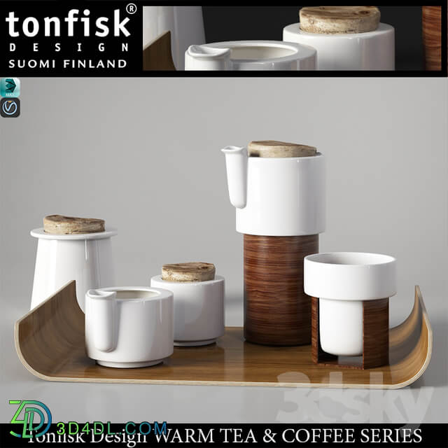 Tableware Tonfisk Design WARM TEA COFFEE SERIES