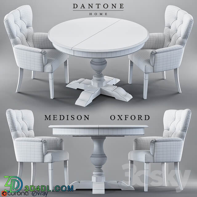 Table Chair DANTONE Medison Oxford