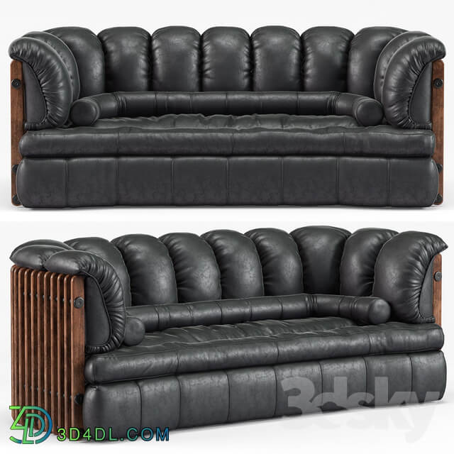 Isle D 39 Palm 3 Seater Sofa