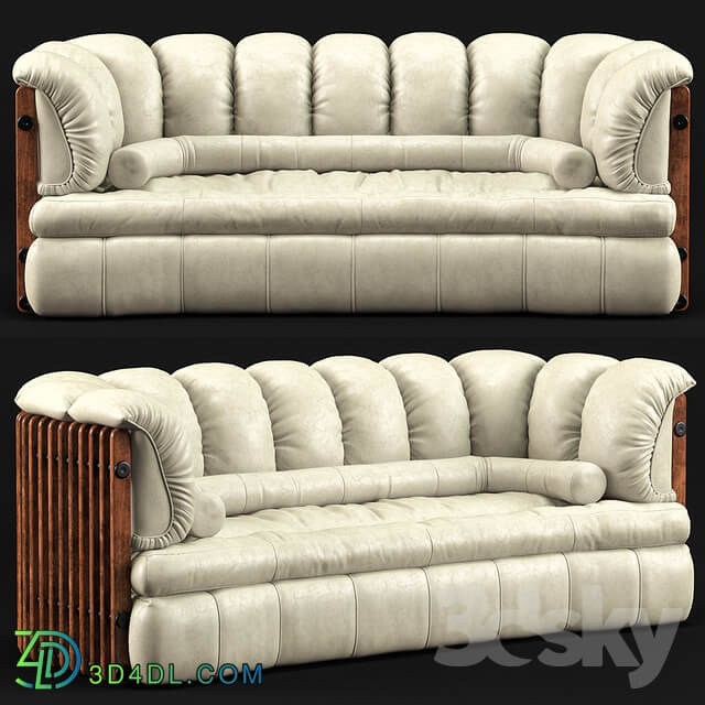 Isle D 39 Palm 3 Seater Sofa