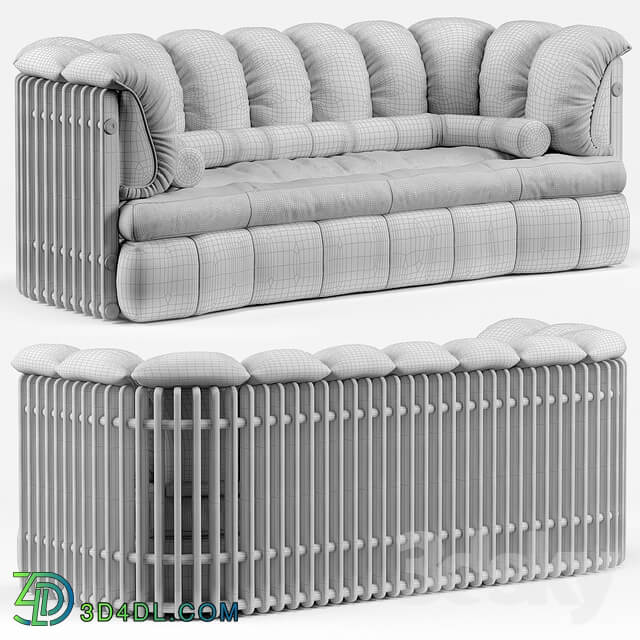 Isle D 39 Palm 3 Seater Sofa