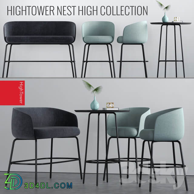 Table Chair HighTower High Nest Set