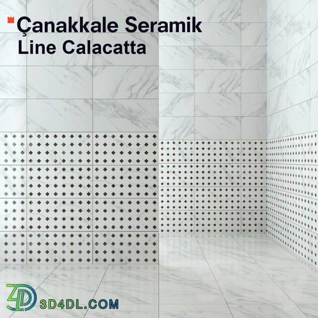 Tile Line Calacatta