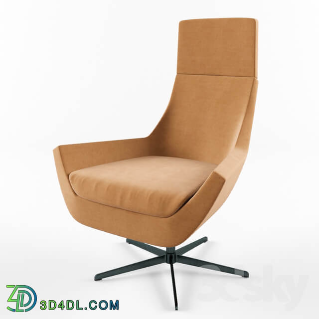 Swedese Happy Highback Swivel Chair