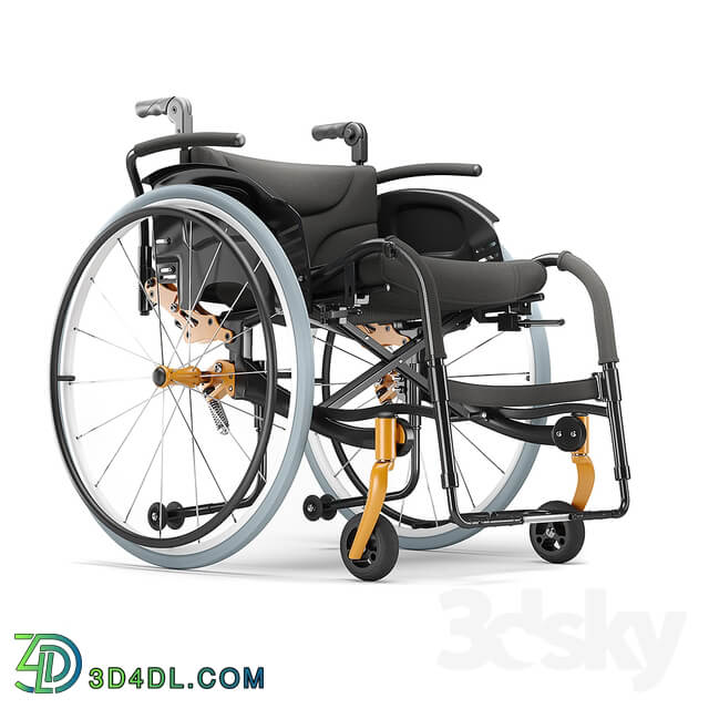 Invalid wheelchair. Wheelchair Ortonica S3000