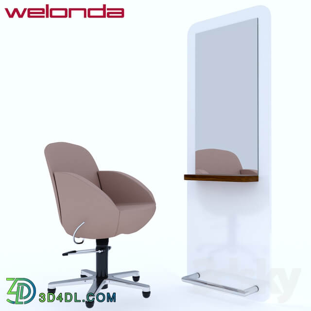 Weloda vida chair and style mirror