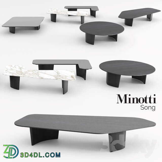 Minotti Song Coffee Tables 1