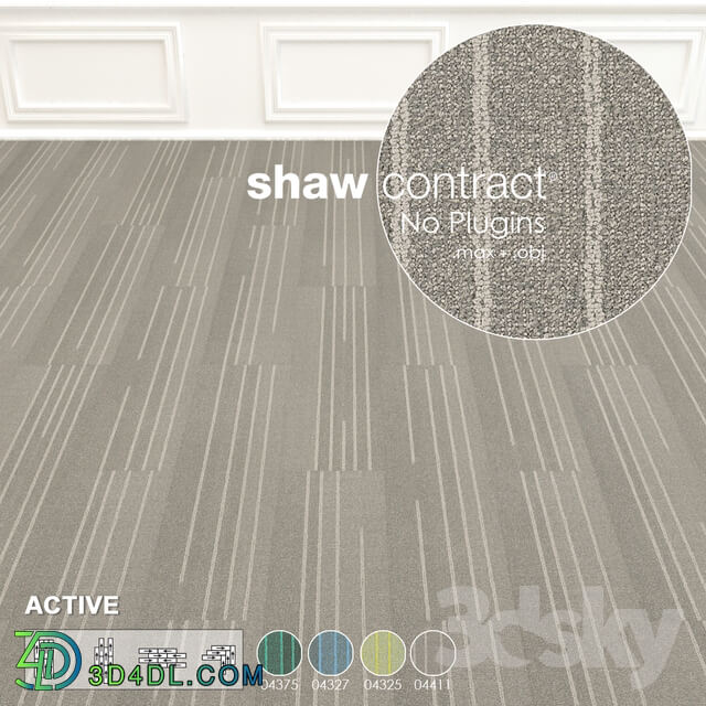 Shaw Carpet Active Wall to Wall Floor No 7
