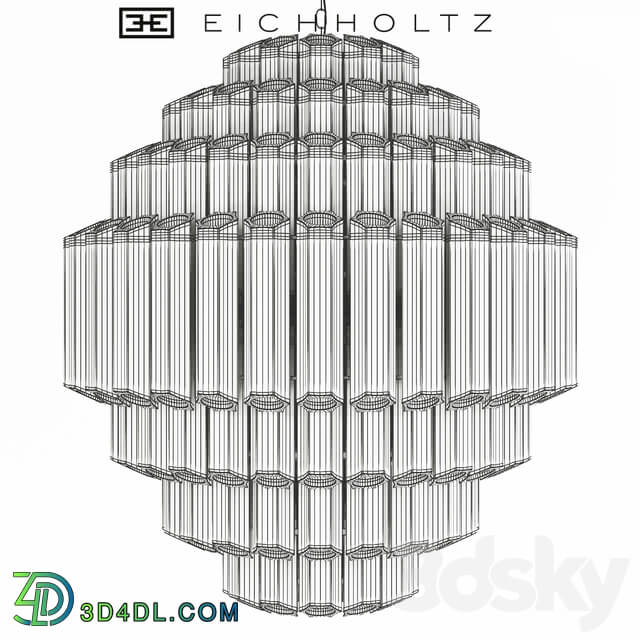 Eichholtz Chandelier Vittoria L Pendant light 3D Models