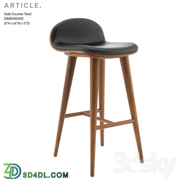 ARTICLE SEDE BARSTOOL AND COUNTER STOOL