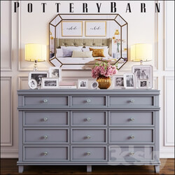 Sideboard Chest of drawer Chest of drawers Pottery Barn Clara Extra 