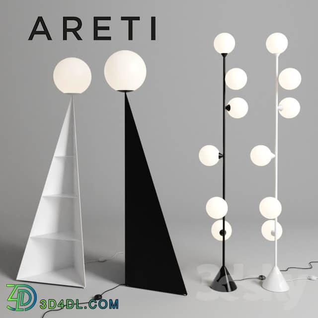 Areti Floor Lamp set 2