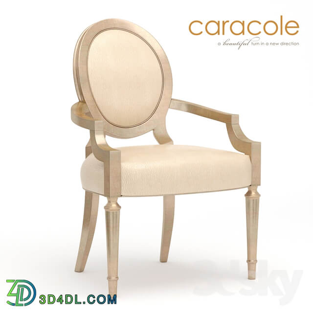 Dining chair May I Join You Caracole with armrests