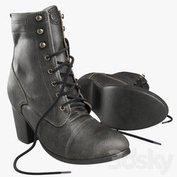 Female boots Diesel Footwear 3D Models 