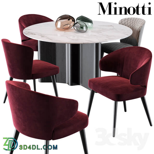 Table Chair Minotti Aston Dining Chair Lou Dining Table