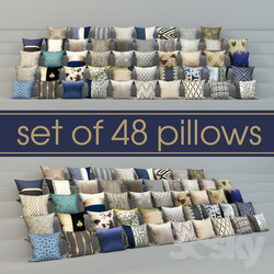 set of 48 pillows set of 48 semi 