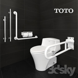 toto toilets CW923SGUR and Accessible equipment 