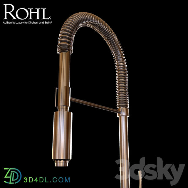 Rohl LS64 Kitchen Faucet Faucet 3D Models