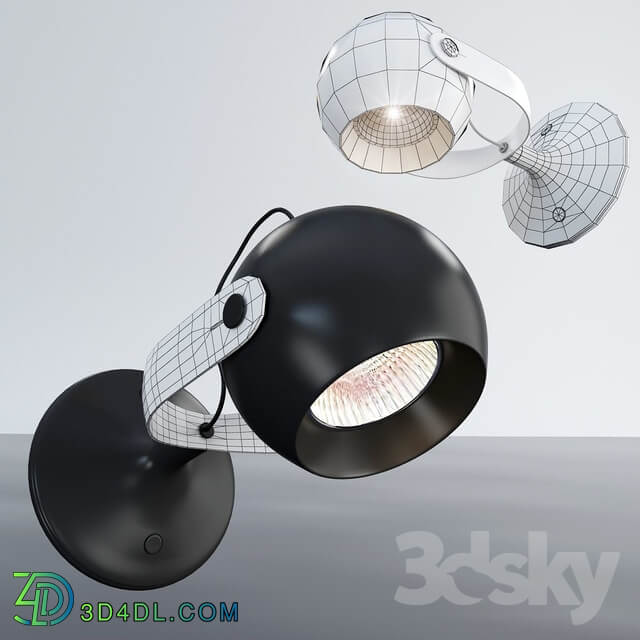 Model KLOT wall lamp from MARKSLOJD Sweden.