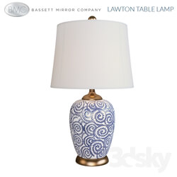 Bassett Mirror Lawton Table Lamp 