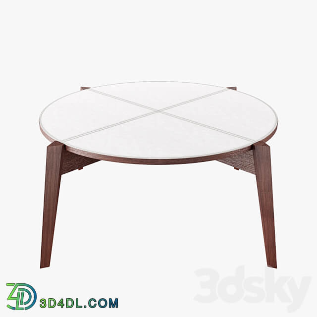 Frigerio salotti cross coffee table 3D Models