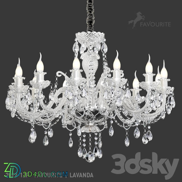 Favor 2022 12P Pendant light 3D Models