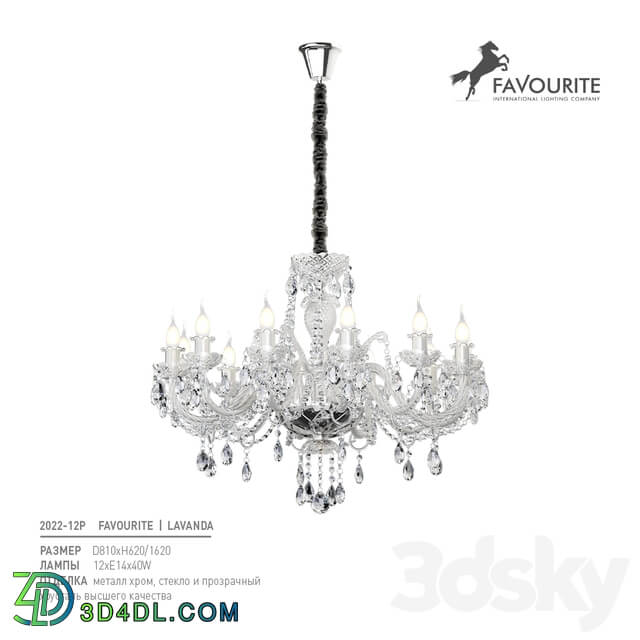 Favor 2022 12P Pendant light 3D Models