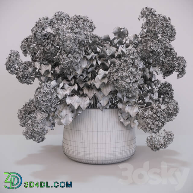Lilac in vase 3D Models