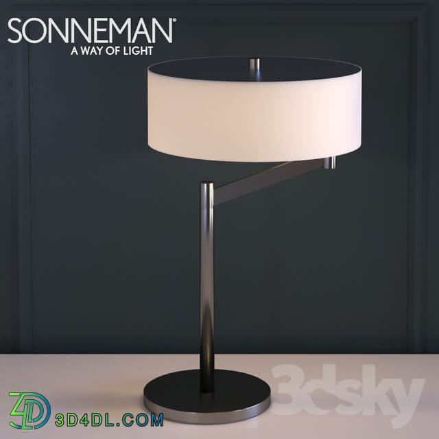 Sonneman Perch Swing Arm Table Lamp