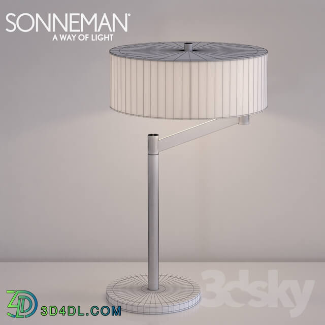 Sonneman Perch Swing Arm Table Lamp