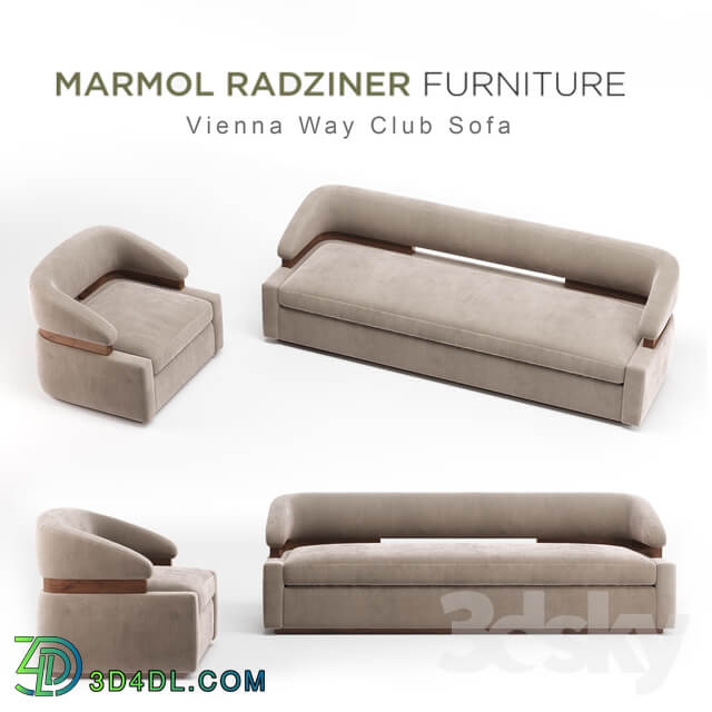 Other MARMAL RADZINER Vienna Way Club sofa
