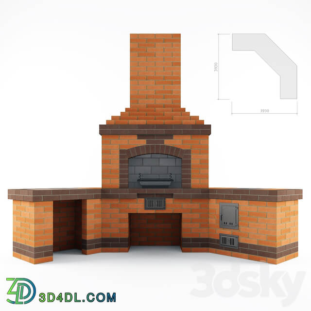 Barbecue 3D Models