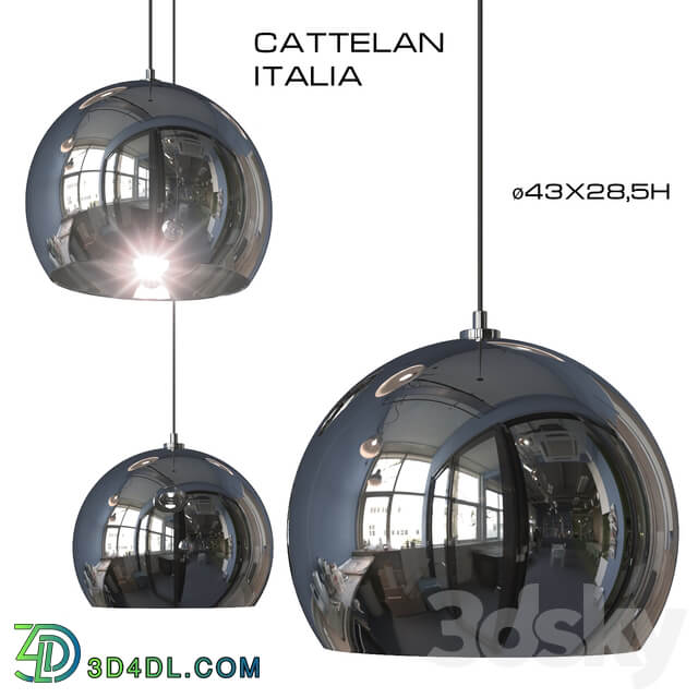 Cattelan Italia CALIMERO Pendant light 3D Models
