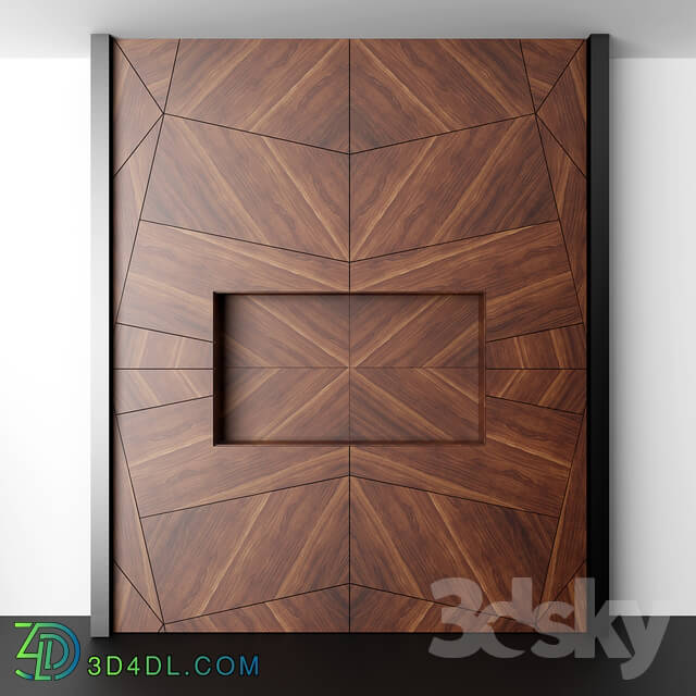 Wood TV panels