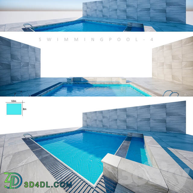 SWIMMING POOL 4 Other 3D Models