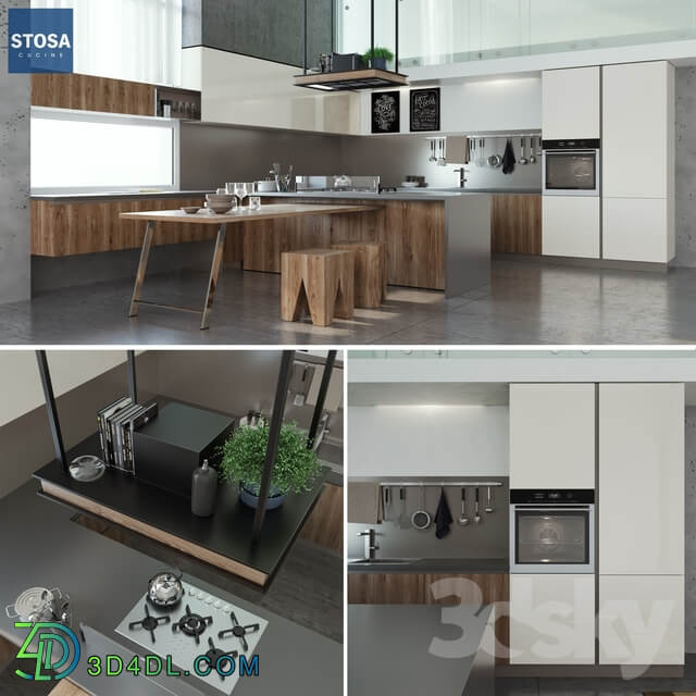 Kitchen Kitchen Cucine Stosa Infinity Diagonal