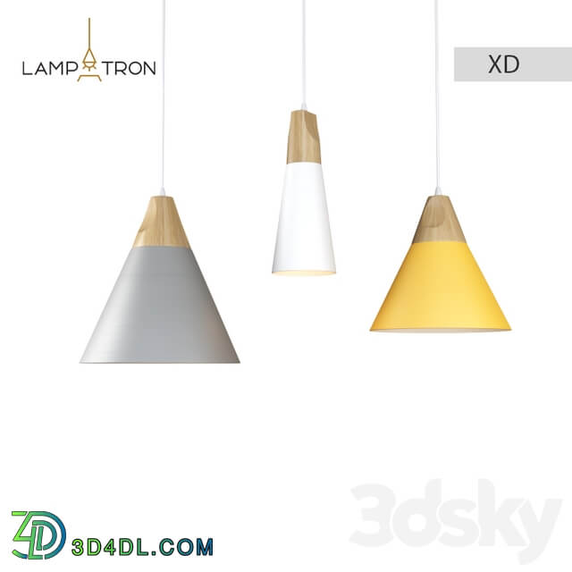 LAMPTRON XD Pendant light 3D Models