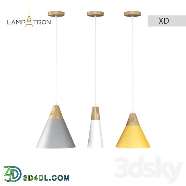 LAMPTRON XD Pendant light 3D Models